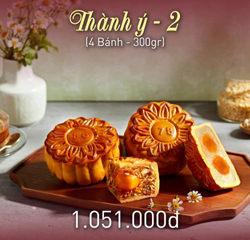 HỘP 4 BÁNH TRUNG THU GIVRAL THÀNH Ý 2